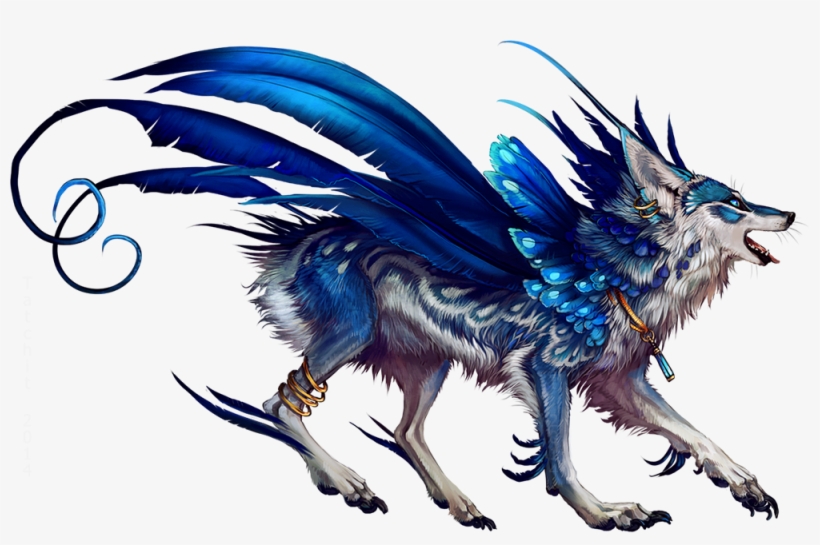 Rainwater By Tatchit - Deviantart Wolf Magic, transparent png download