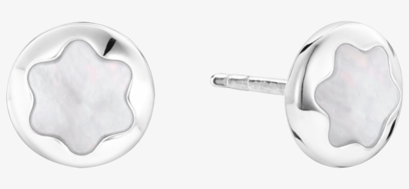 Montblanc Star Signet Earstuds, transparent png download