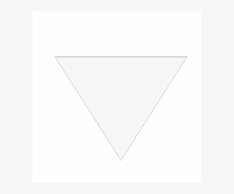 Triangulo Png Para Photoscape - Black Triangle, transparent png download