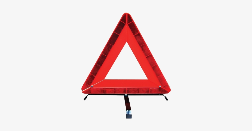 Triangulo De Vialidad - Car Warning Triangle Png, transparent png download