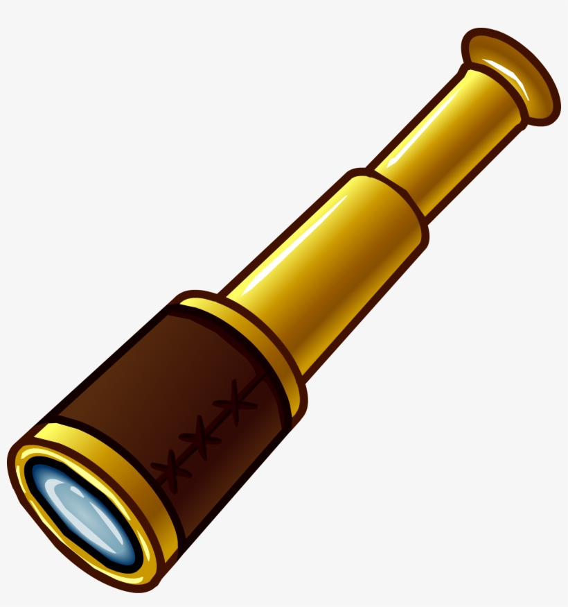 Telescope - Pirate Telescope Clipart, transparent png download