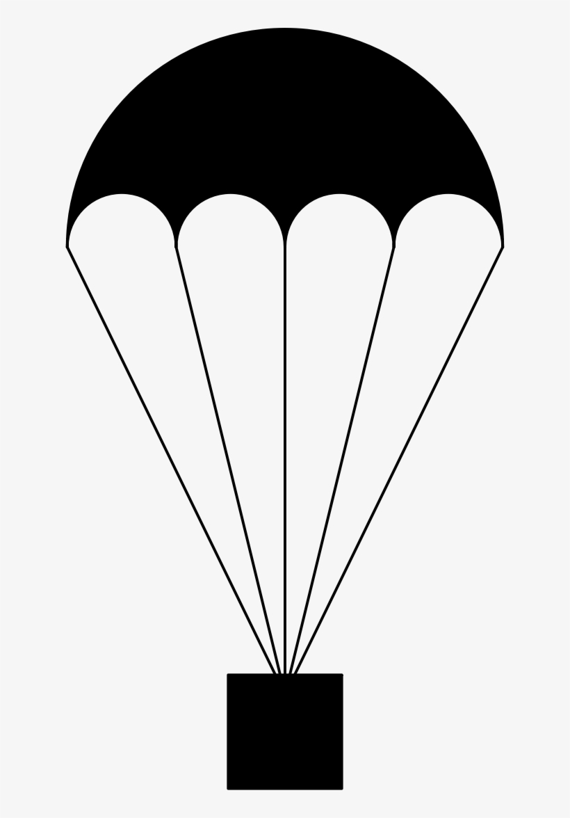 Big Image - Clipart Parachute, transparent png download
