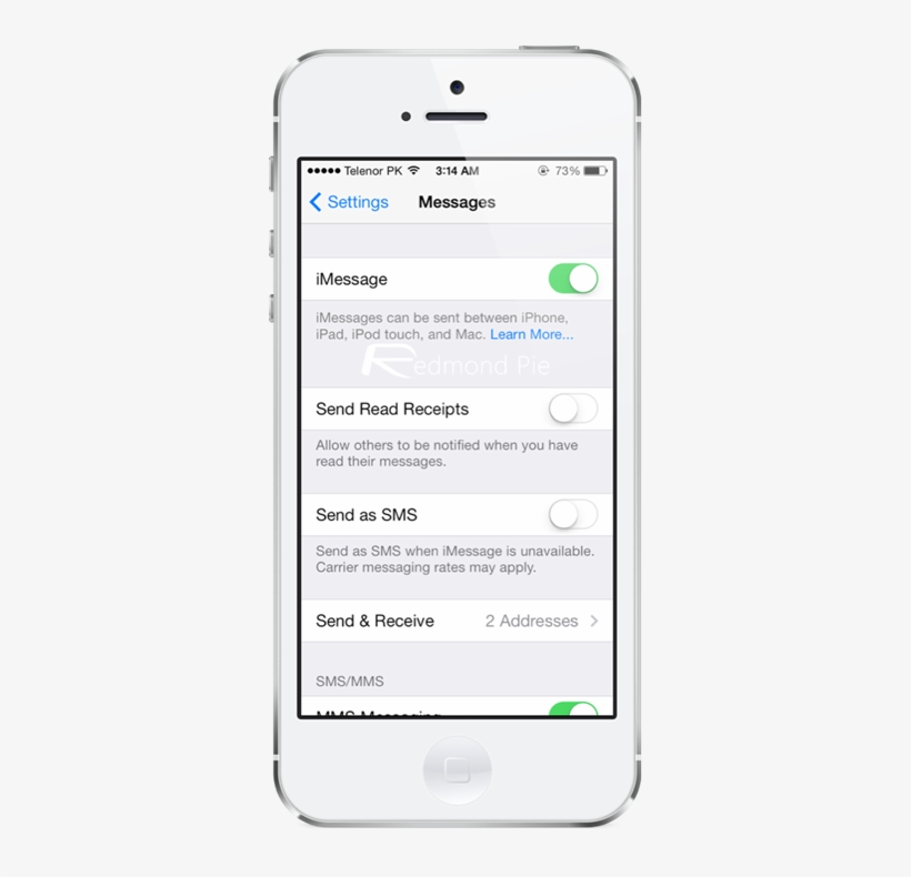 How To Fix Your Imessage To Text Me Properly - Restore From Itunes Backup Iphone, transparent png download