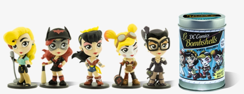 Dc Comics Bombshells Blind Tin Vinyl Figures, transparent png download