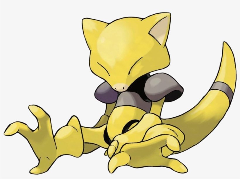 Abra - Alakazam Pokemon, transparent png download