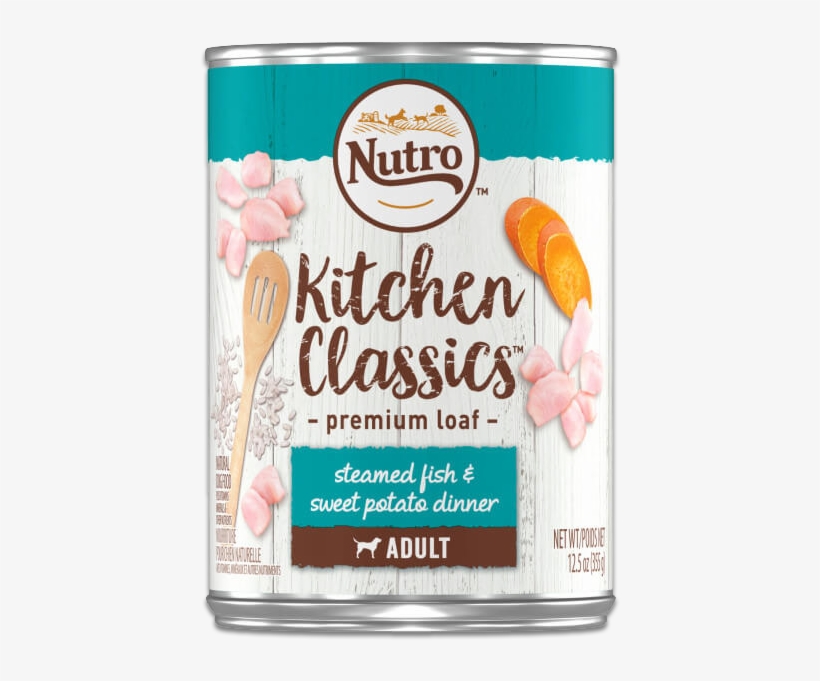 Nutro™ Adult Kitchen Classics™ Steamed Fish & Sweet - Nutro Adult Kitchen Classics Slow Cooked Chicken, Rice, transparent png download