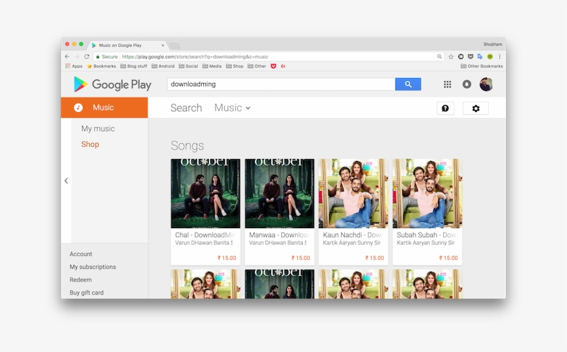 Google Play Music, transparent png download