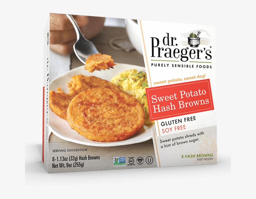 Praeger's Sweet Potato Hash Browns - Dr Praeger's Sweet Potato Hash Browns, transparent png download