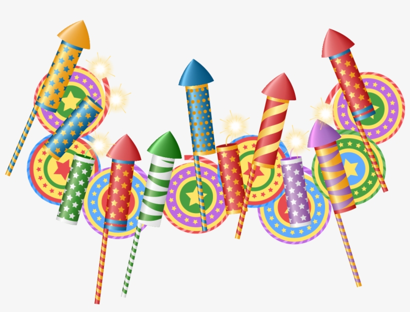 Fireworks Firecracker Rocket Transprent Png - Spaß, Bunte Feuerwerke, Karte, transparent png download