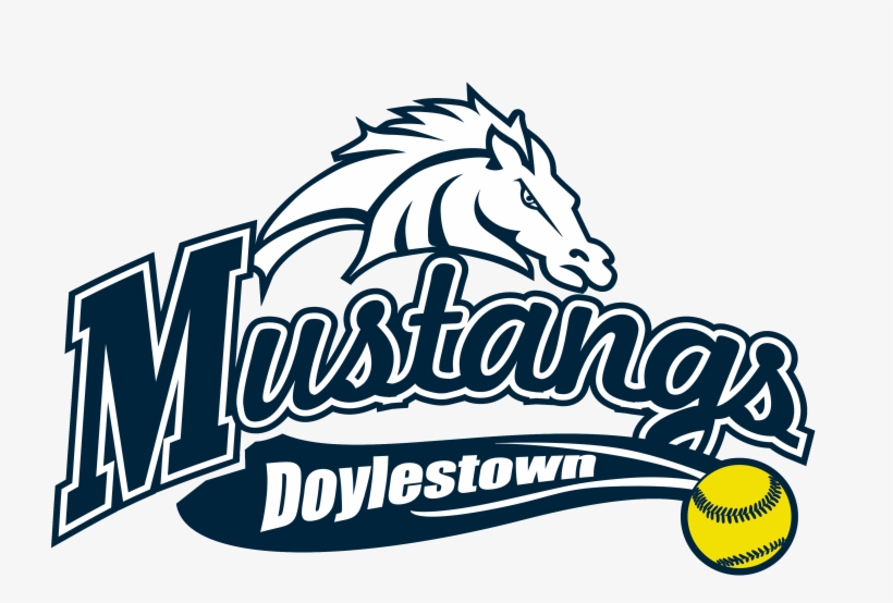 Mustangs Softball Logo, transparent png download