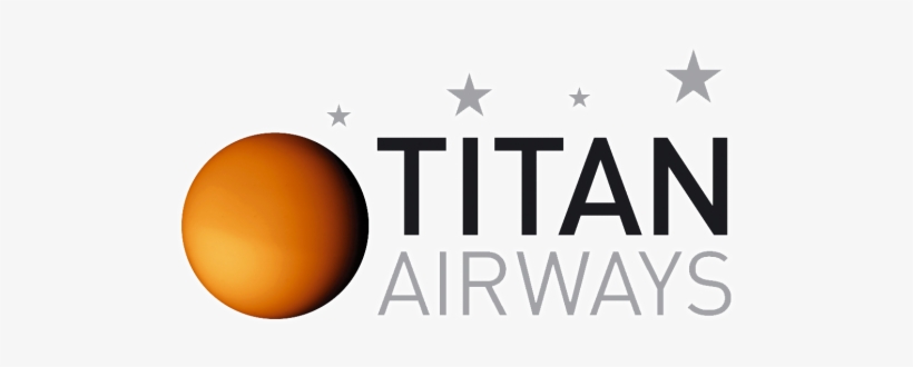 Titan Airways Logo, transparent png download