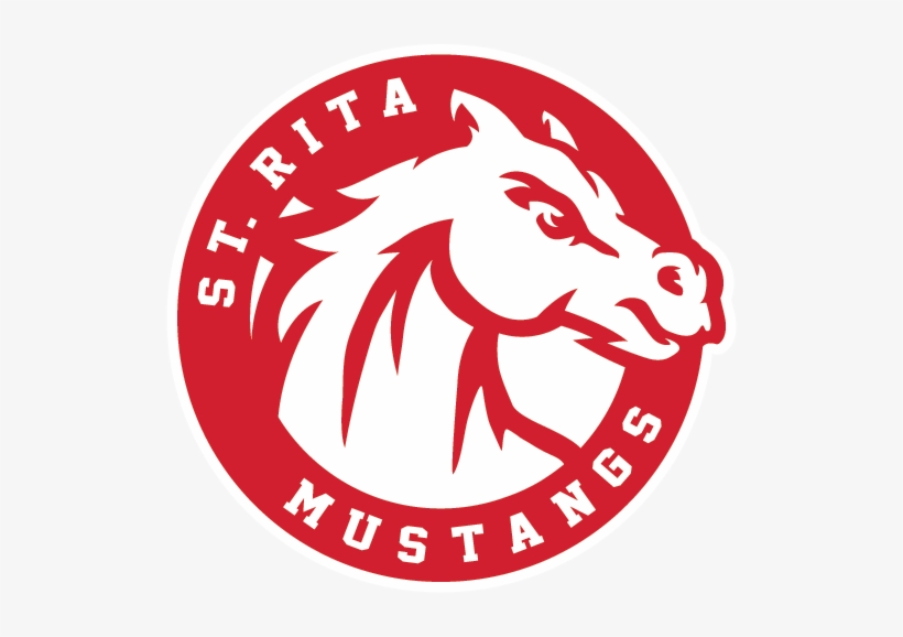 Mustang Logo Red - Emblem, transparent png download