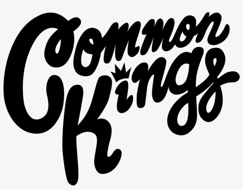 Ck Curvy Logo White - Common Kings, transparent png download