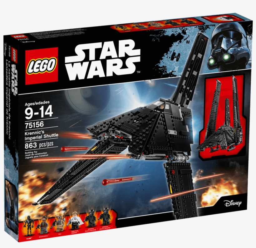 Credit - Lego - Krennic Imperial Shuttle Lego, transparent png download