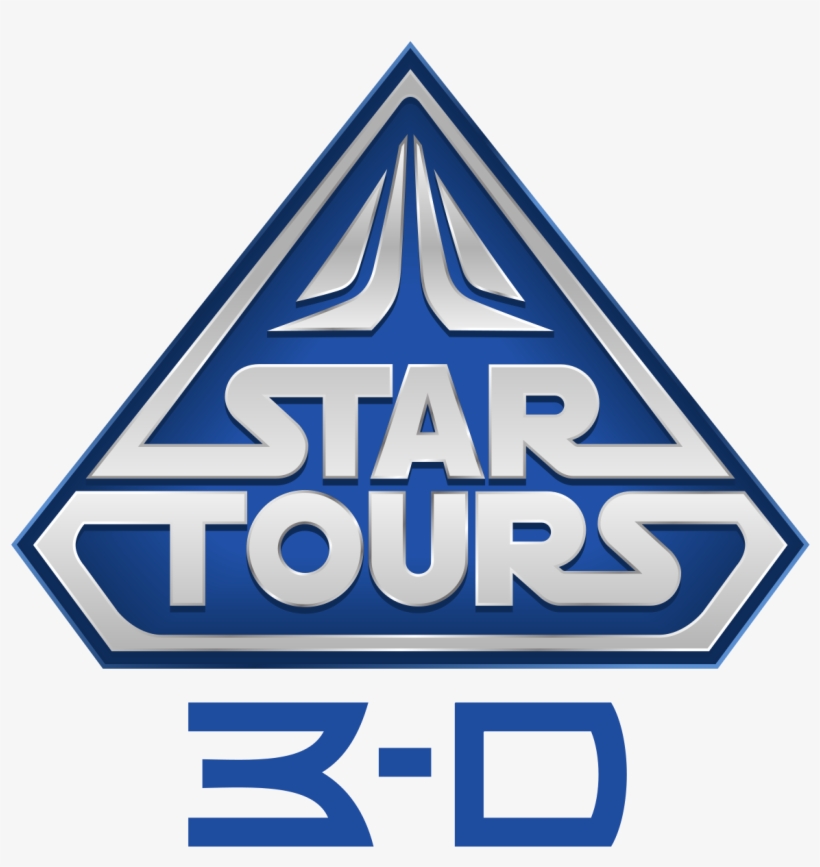 Star Tours The Adventures Continue Logo, transparent png download