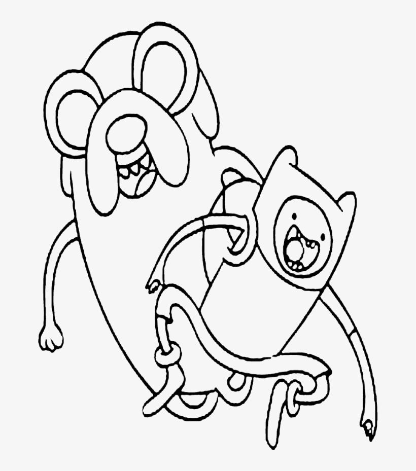 Pictures Of Chicago Blackhawks Logo - Transparent Outline Adventure Time, transparent png download