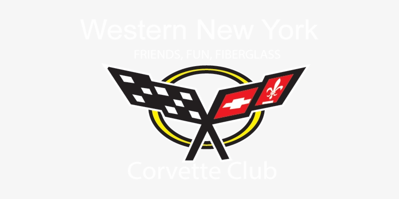 Western New York Corvette Club - C5 Corvette Emblem, transparent png download