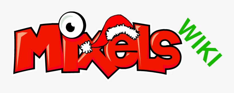 Mixels Christmas Logo - Christmas Bear Shower Curtain, transparent png download