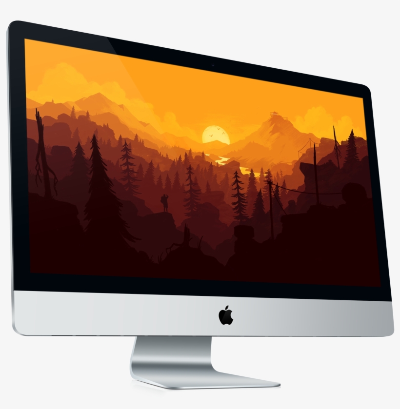 Firewatch Wallpaper Splash - عکس مانیتور بدون پس زمینه, transparent png download