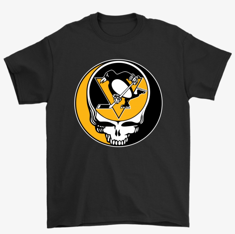 Nhl Team Pittsburgh Penguins X Grateful Dead Logo Band - Gucci T Shirt Baby, transparent png download