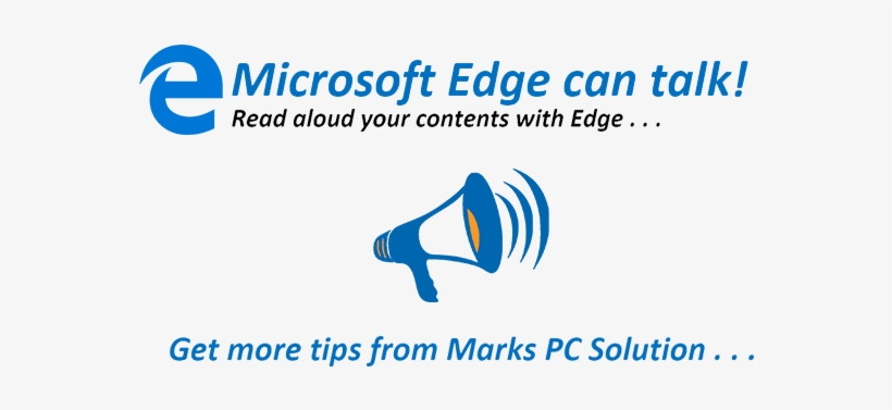 Microsoft Edge Can Talk - Microsoft Edge, transparent png download
