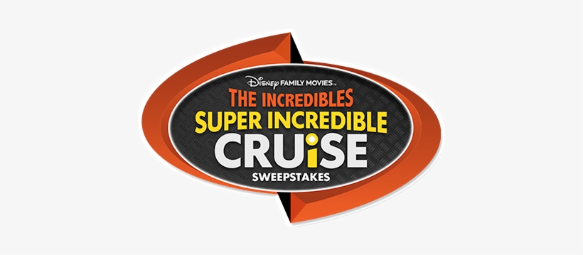 Enter The Incredibles Super Incredible Cruise Sweepstakes - Disney Cruise Line Incredibles, transparent png download