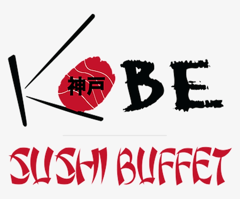 Kobe Sushi Buffet Logo - Sushi Sticks, transparent png download