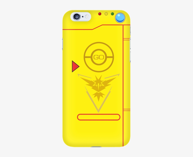 Pokedex Pokemon Go Team Instinct Iphone Case - Pokepress Stickers 2 X Yellow Team Mystic Pokemon Go, transparent png download