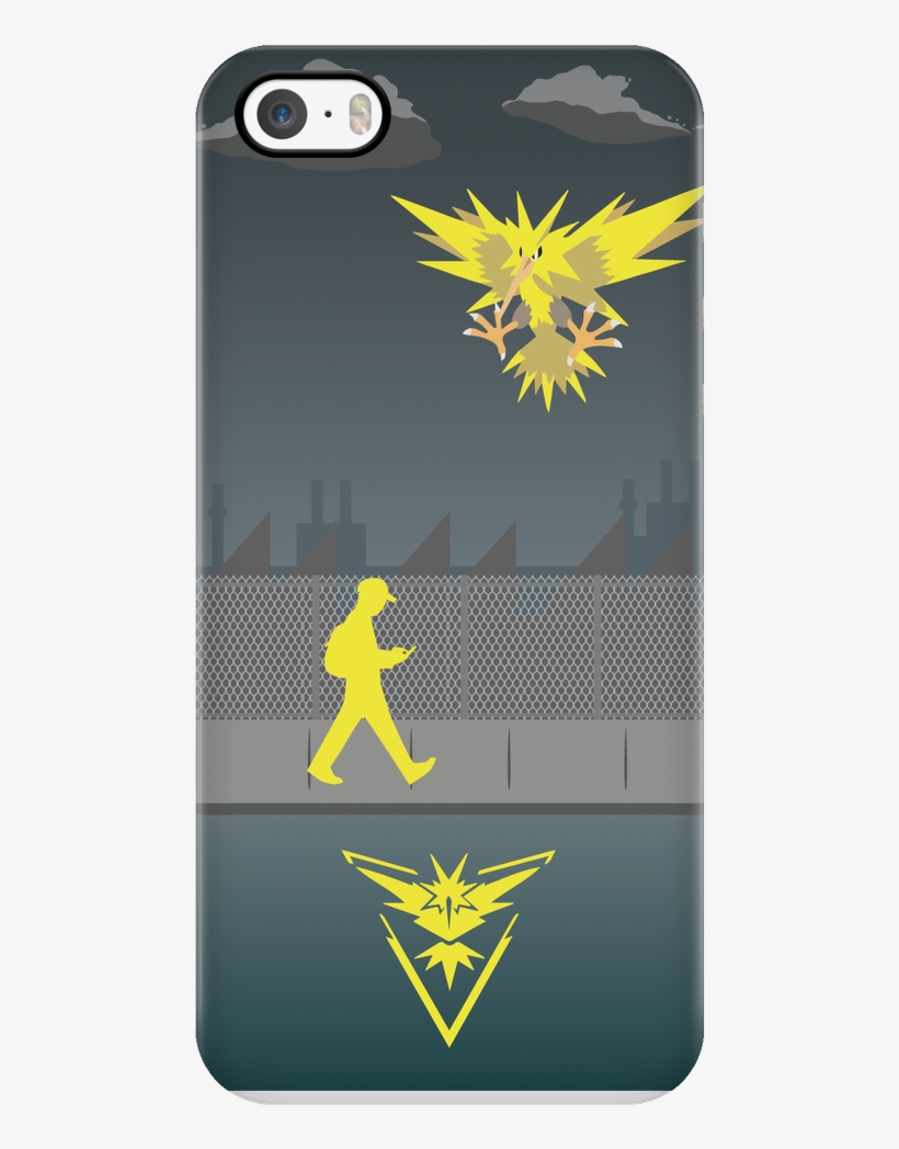 Team Instinct Phone Case For Iphone, Galaxy S4, S5 - Funny Pokemon Go Loading Screens, transparent png download