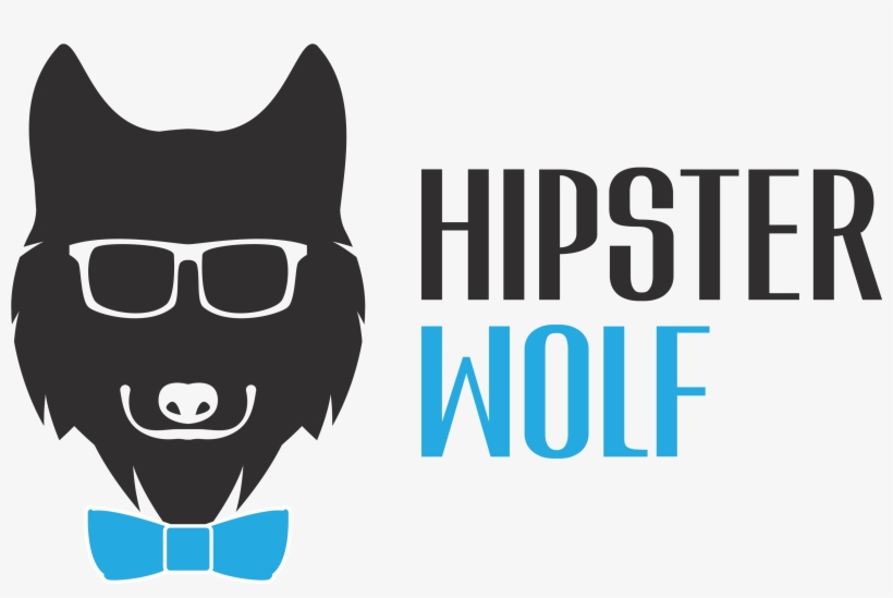 Hipster Wolf Clothing Hipster Wolf Clothing Logo - Hipster Wolf Png, transparent png download