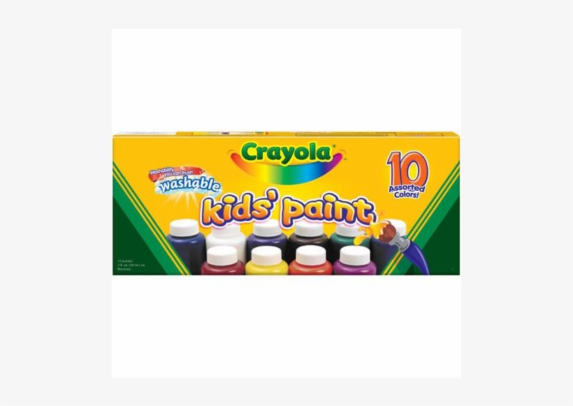 Auction - Crayola Kids Washable Paint, transparent png download