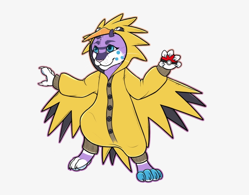 Zapdos Kigu/team Instinct By Lithdragon - Cartoon, transparent png download
