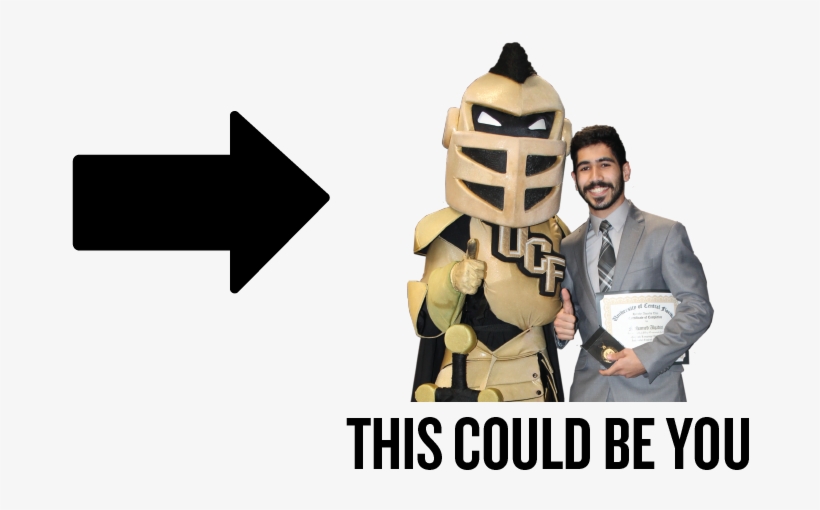 Look No Further Than Ucf - Action Figure, transparent png download