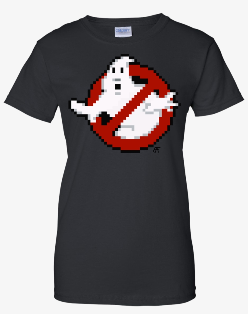 Ghost Buster Ghostbusters Pixel Logo Busterauto Shirt, transparent png download