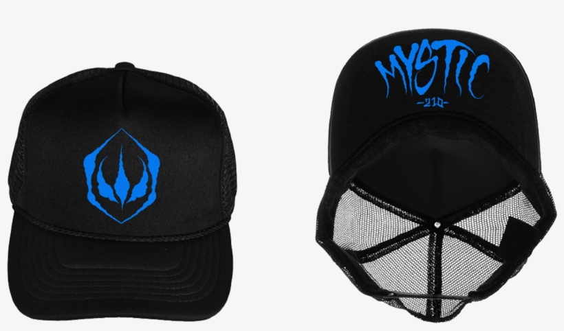 Image Of Team Mystic 210 Flat Bill Trucker Hat - Baseball Cap, transparent png download