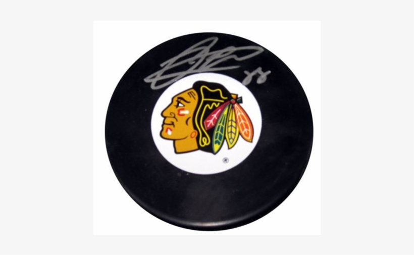 Patrick Kane - Signed Chicago Blackhawks Puck, transparent png download
