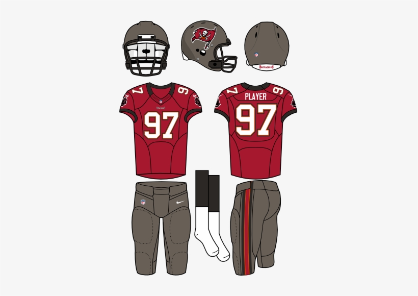 3868 Tampa Bay Buccaneers Home 2012 - New York Jets Home Uniform, transparent png download