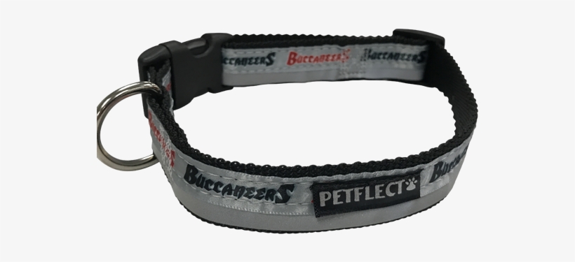 Petflect Tampa Bay Buccaneers Dog Collar - Strap, transparent png download