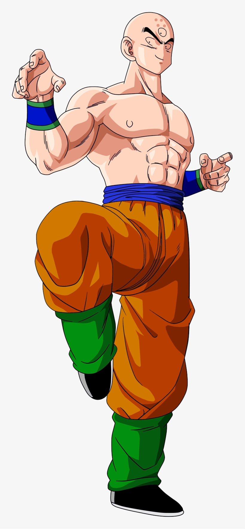 Imagefinally Settle The Strongest Human Debate, Introducing - If Krillin Was Tall, transparent png download