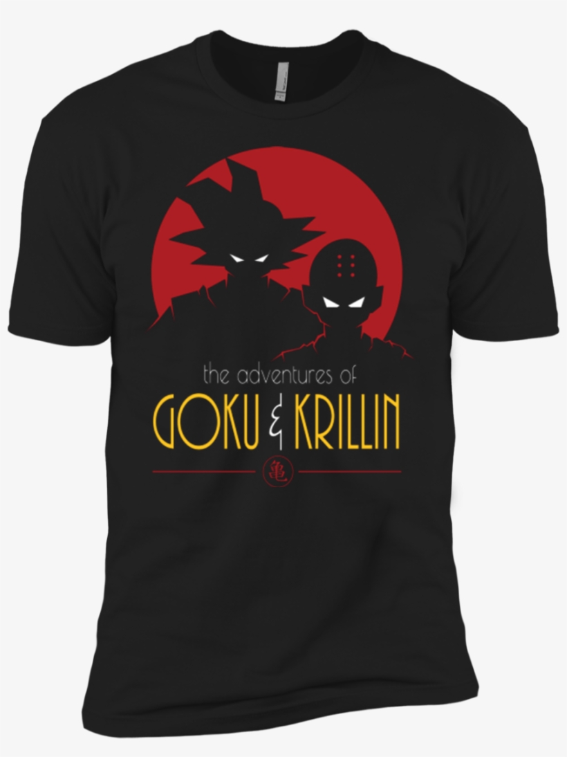 Adventures Of Goku & Krillin Boys Premium T-shirt - Shirt, transparent png download
