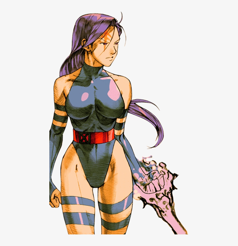 Psylocke Marvel Vs Capcom - Psylocke X Men Capcom, transparent png download