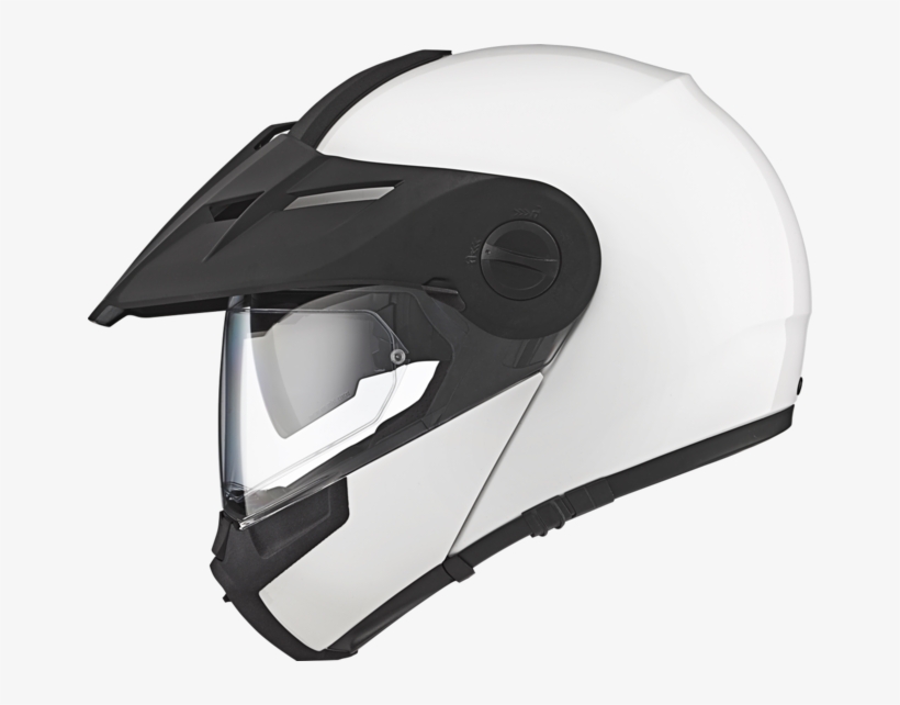Glossy White - Schuberth E1 Hunter Yellow, transparent png download