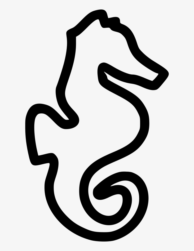 Png File - Seahorse, transparent png download