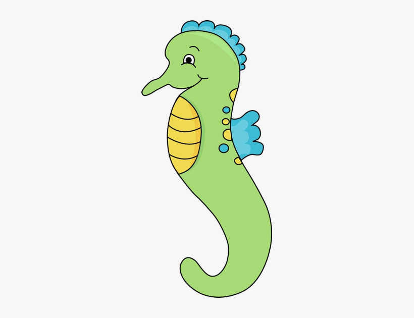 Downloads - Cute Seahorse Clip Art, transparent png download