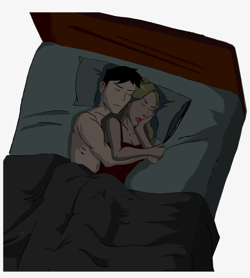 Justicia Joven Fondo De Pantalla Containing Anime Called - Young Justice Black Canary Hot, transparent png download
