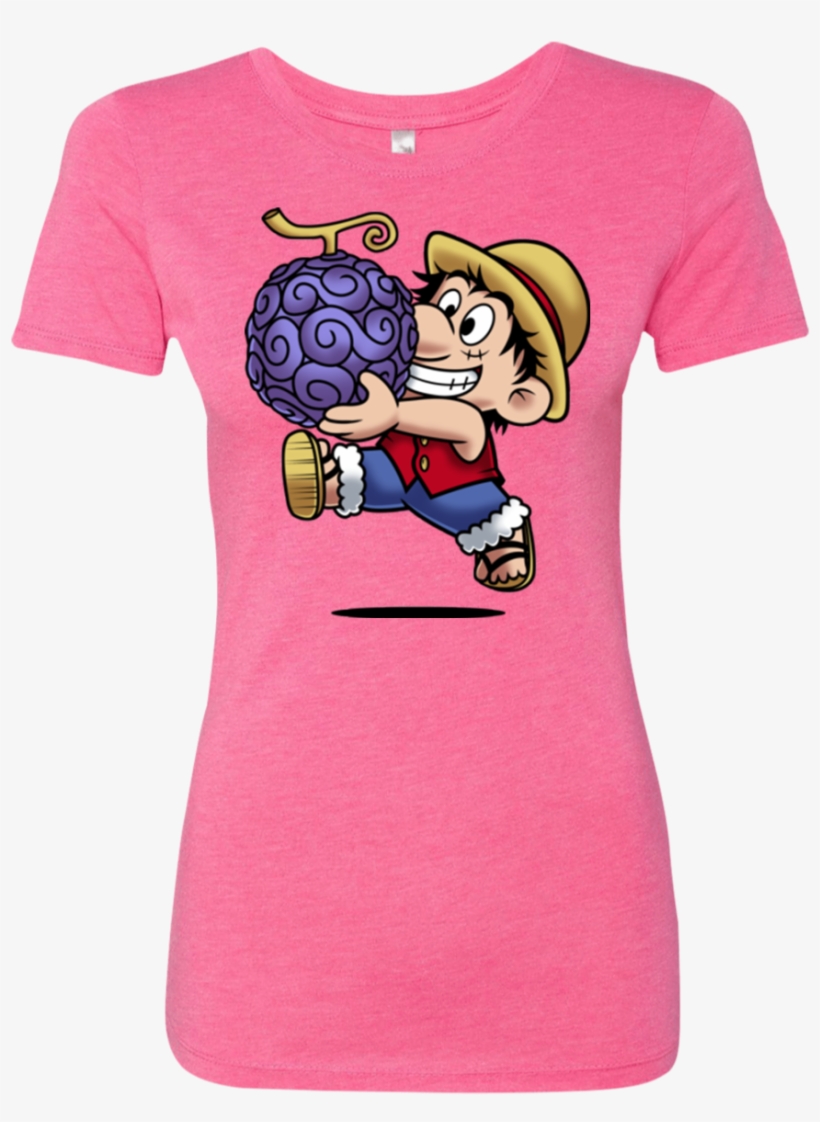 Super Pirate Luffy Women's Triblend T-shirt - Shirt, transparent png download
