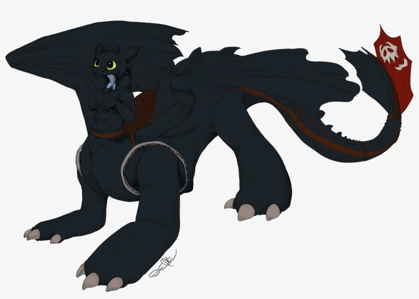 Toothless Taur - Toothless Sketch, transparent png download