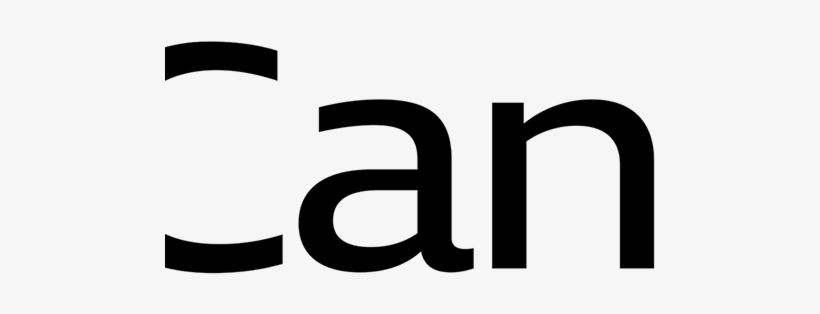 Horiz Canary Logo Black Text - Calligraphy, transparent png download