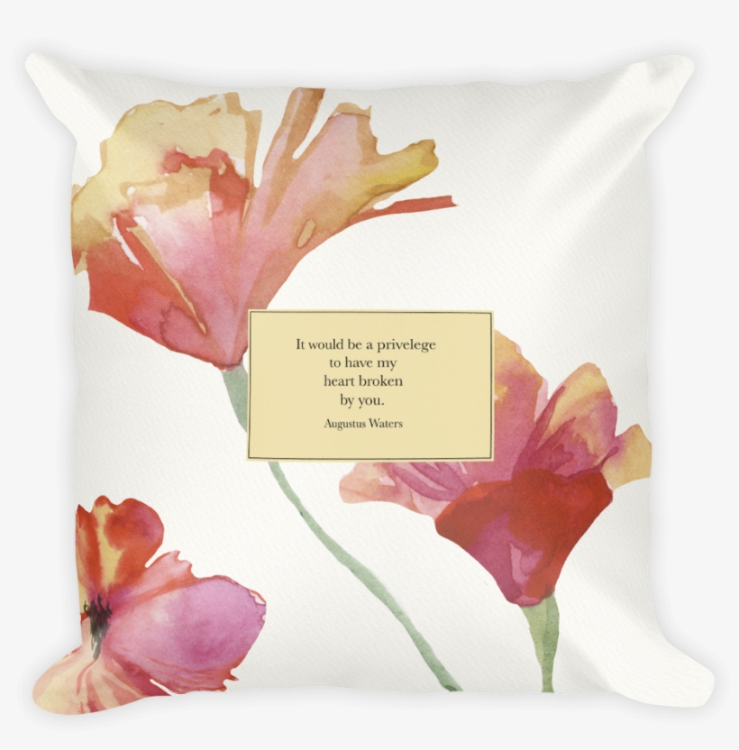 Augustus Waters Book Boyfriend Pillow - The Fault In Our Stars, transparent png download