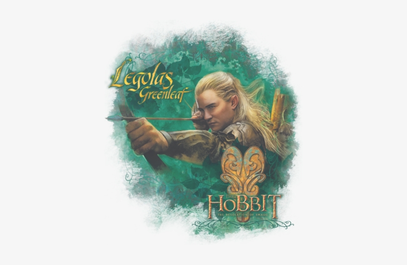 The Hobbit Greenleaf Men's Long Sleeve T-shirt - Juvenile: The Hobbit: The Desolation Of Smaug - Greenleaf, transparent png download